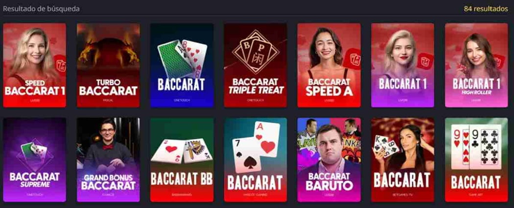 Baccarat online